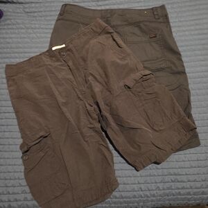 Urban Pipeline AND WearcFirst Dark Gray Cargo Shorts